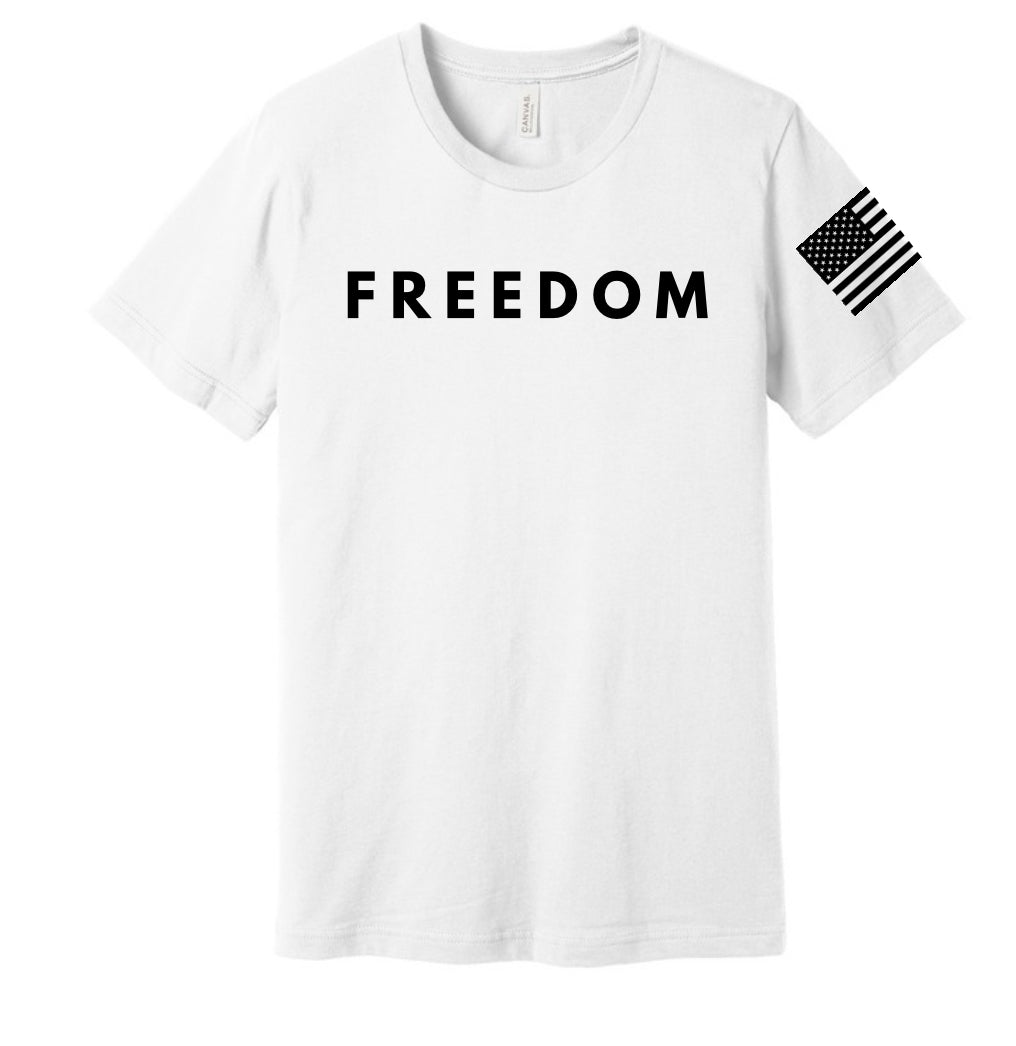 Charlie Kirk Freedom Tshirt - Long Sleeve - Crewneck - Hoodie