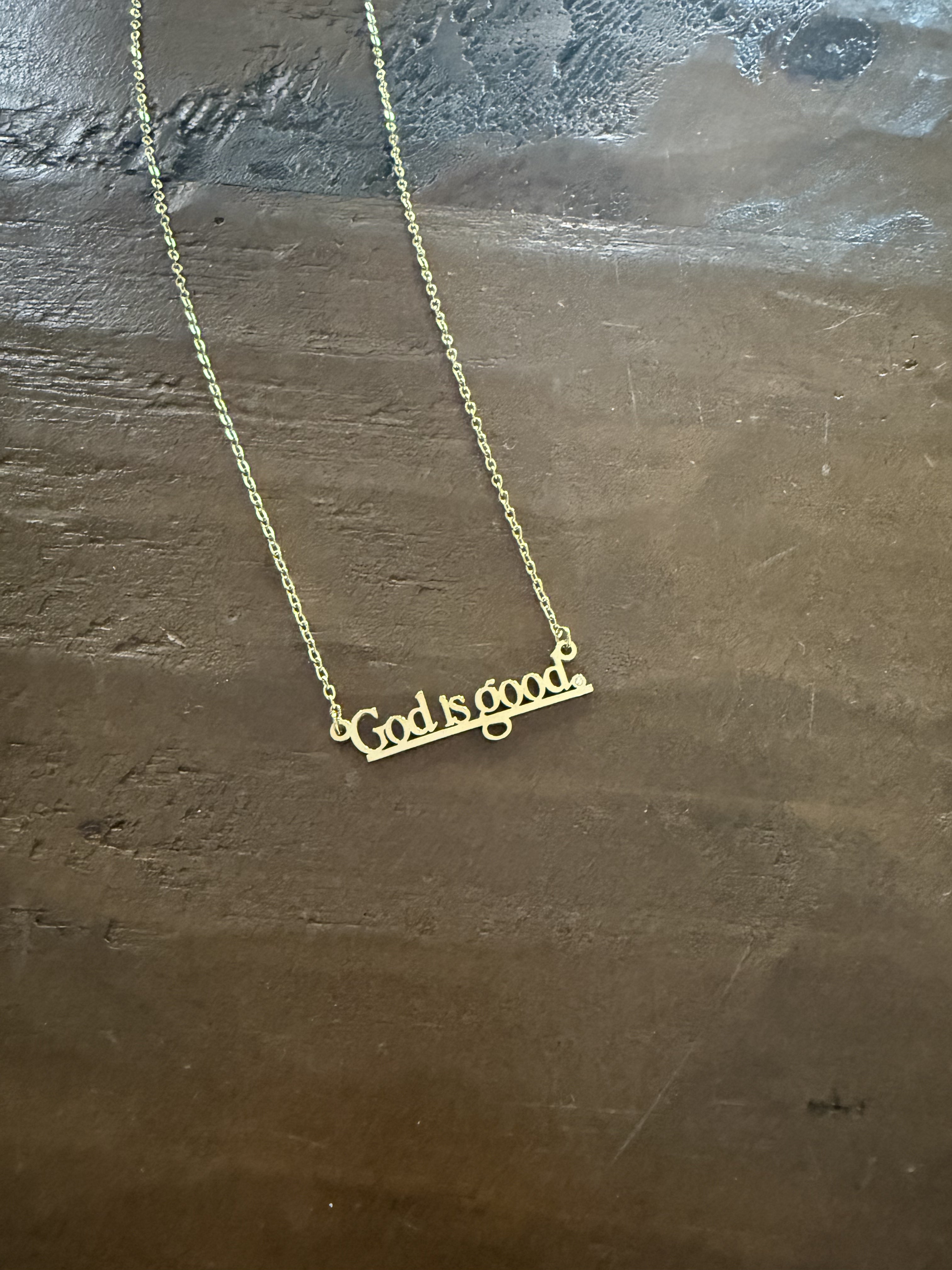 God is Good Necklace