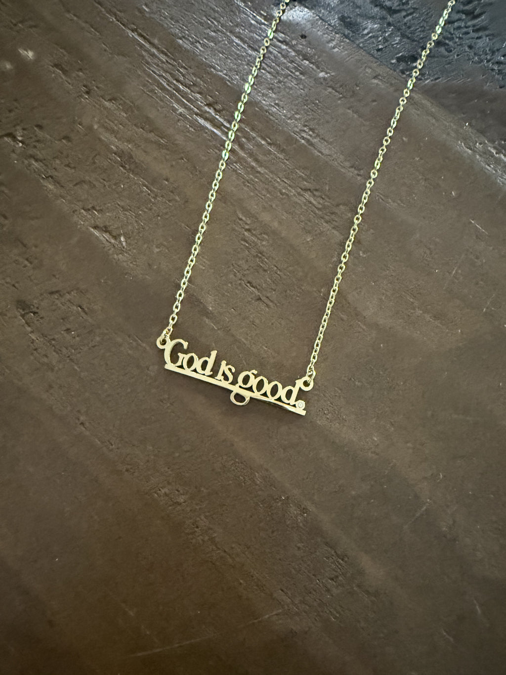 God is Good Necklace