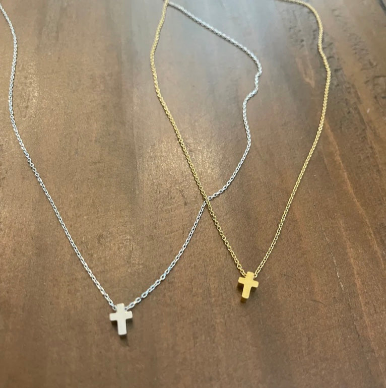 Dainty Cross Necklace