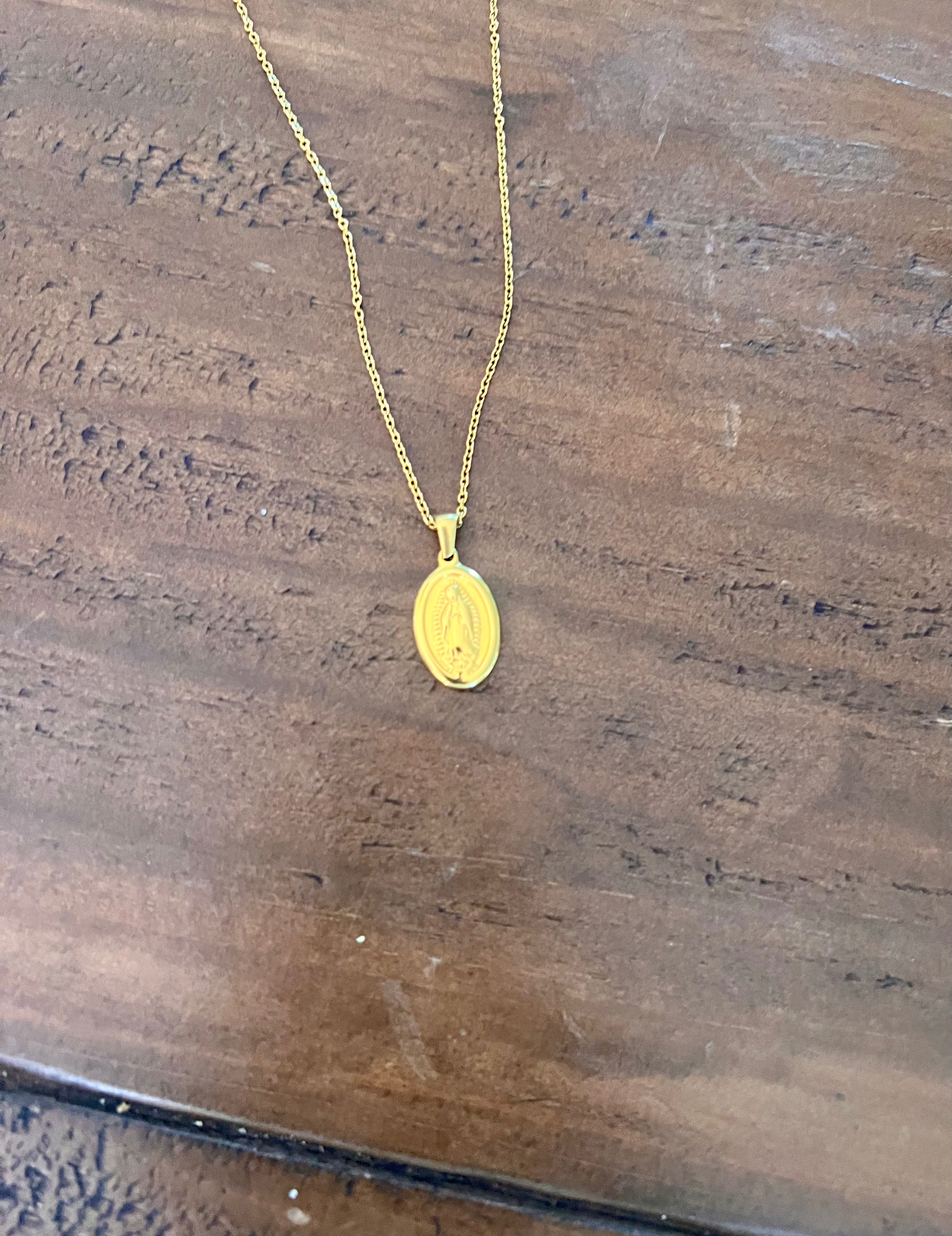 Mary Pendant Necklace