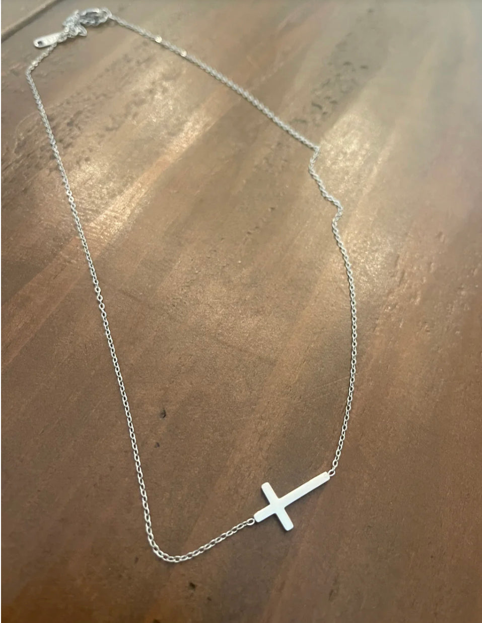 Cross Connector Necklace