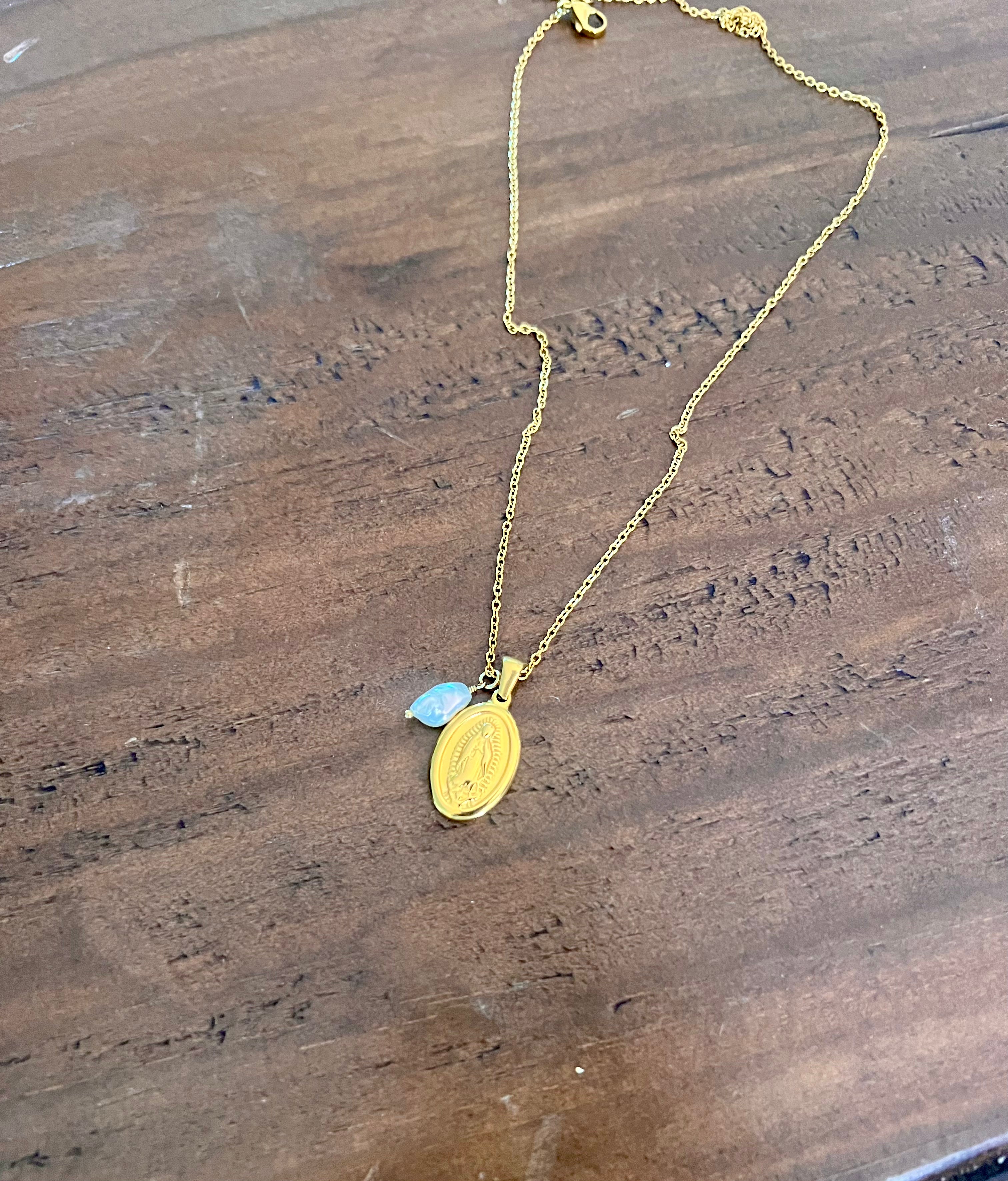 Mary Pendant Necklace
