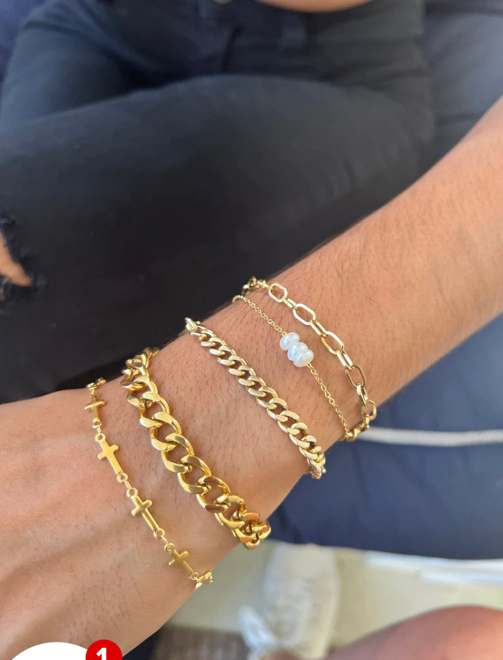 Little Cross Bracelet