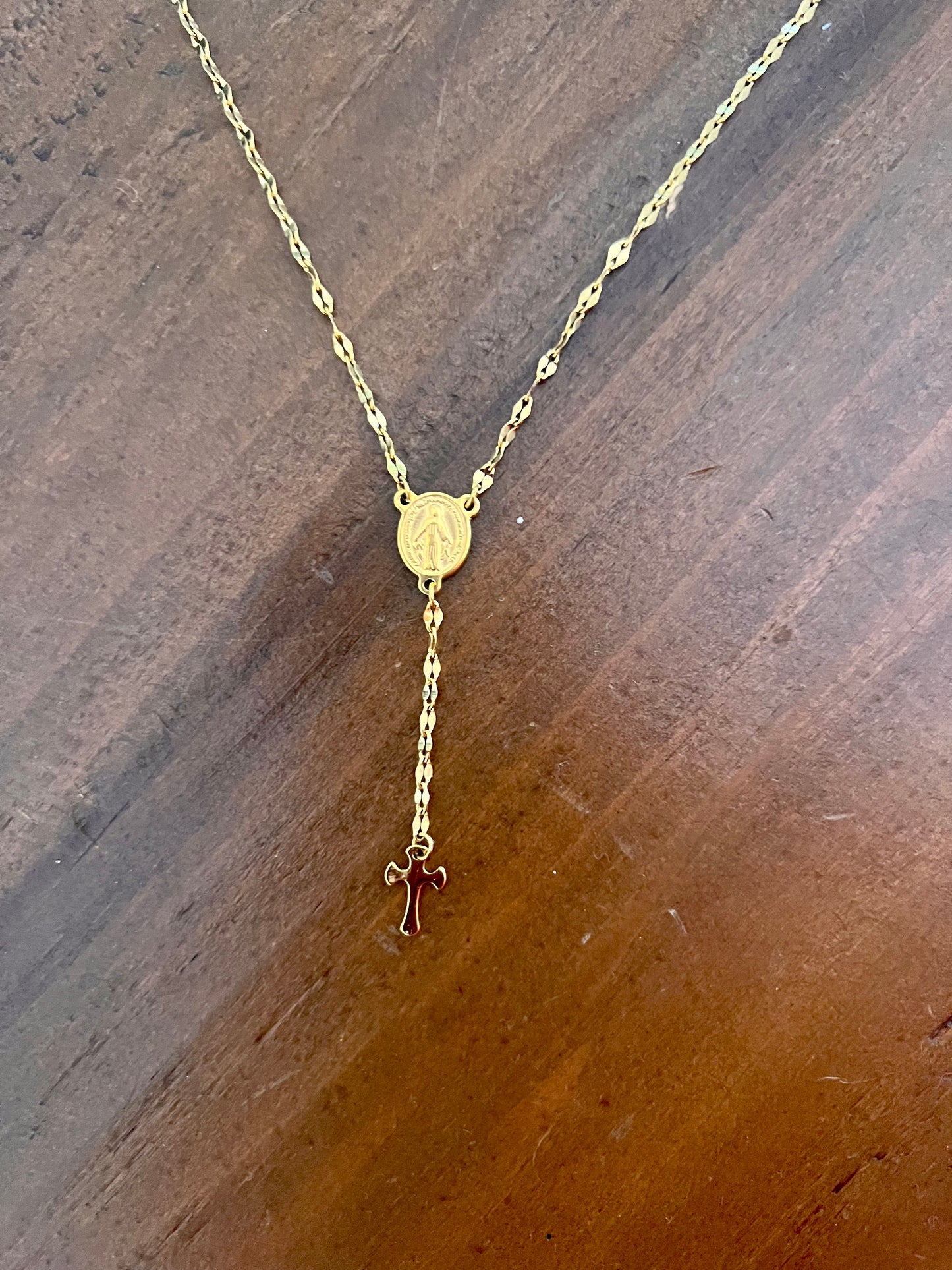 Rosary Chain Necklace