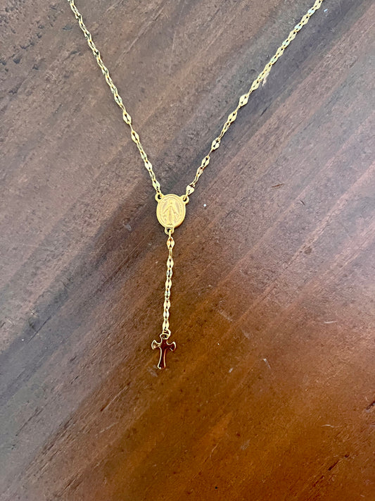 Rosary Chain Necklace