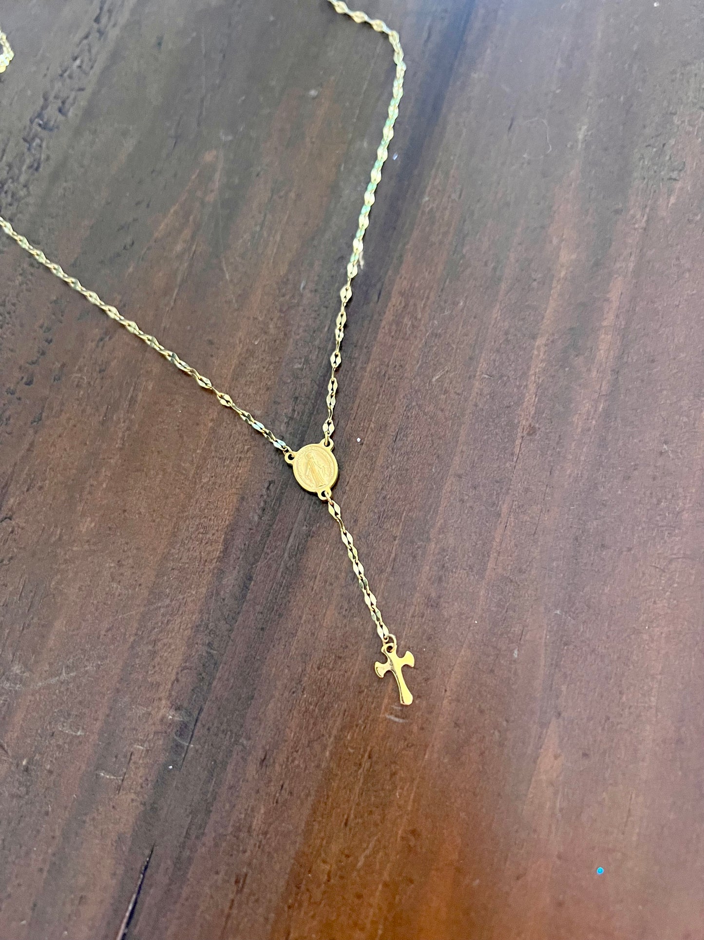 Rosary Chain Necklace