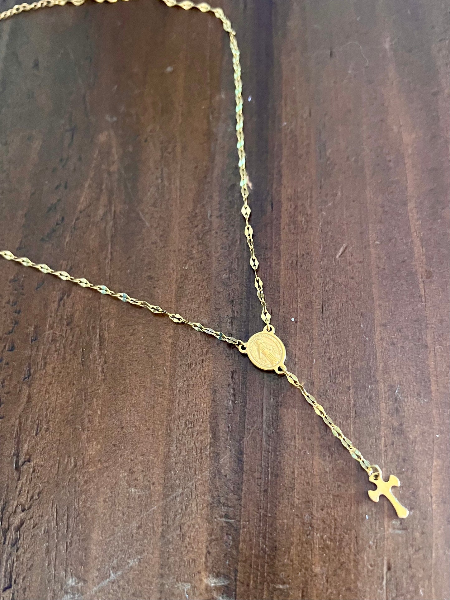 Rosary Chain Necklace